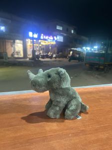 KORIMCO - ‘Lil Friends’ Rhinoceros Plush Soft Toys