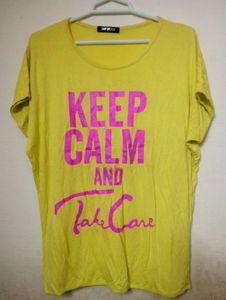 Keep Calm And Take Care Graphic Tee