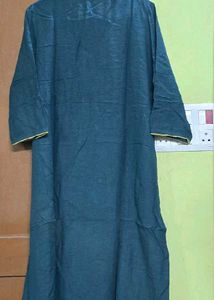 Embroidered Teal Kurti