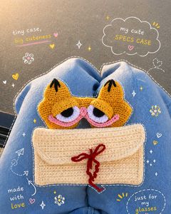 Handmade Crocheted Glasses Case