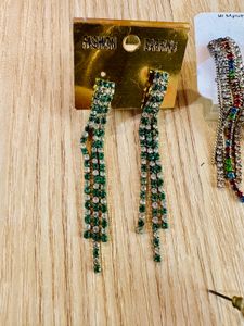 2 Beautiful Stone Earrings Combo