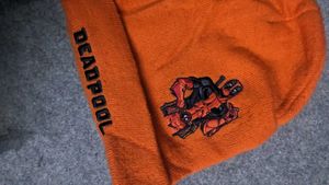 Orange Deadpool Beanie