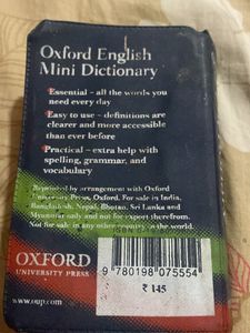 Oxford English Mini Dictionary…