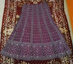 heavy work lehanga for women