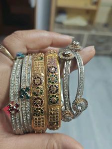 Exquisite Designer Bangles Set