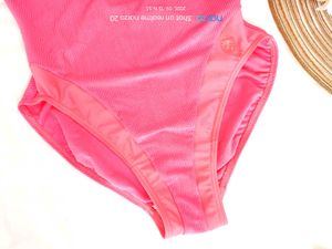 Pink One Piece Swimsuit