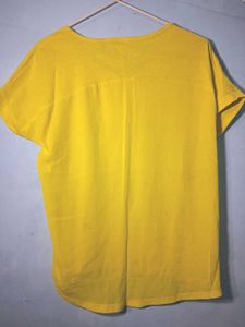 Sheer Batwing Sleeve Top