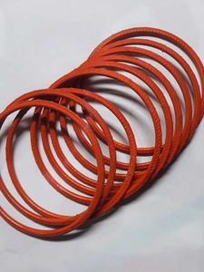 Set of Orange Bangles