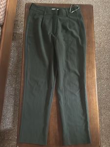 Olive Green Cover Story High Waisted Trouser