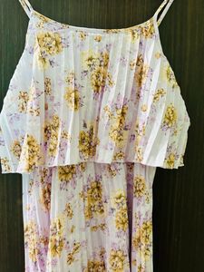 Beautiful lavender Floral Dress