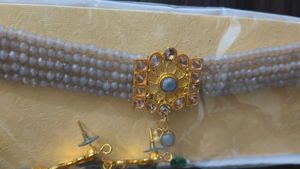 Necklace Set With Earrings And Maangtika