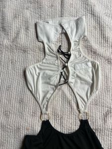 y2k lace baddie fitted dress