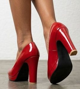 Stunning Red Patent Heels