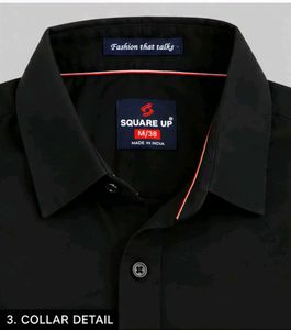 Classic Black Men's Shirt