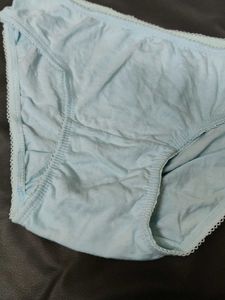 Light Blue Cotton Briefs