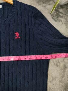 US Polo Assn Cable Knit Sweater