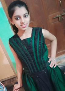 Green Gown For Girls