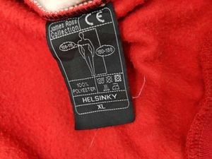 Red &amp; White Track Jacket
