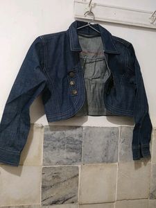 denim shrug for girls