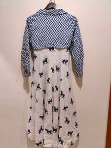 Dog Print Dress