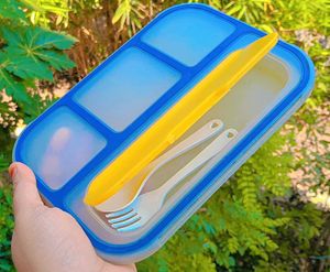 Lunch Box with 4 Compartments