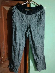length 35half,Nike Grey Athletic Pants