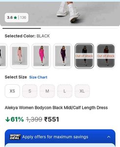Classic Black Long Sleeve Dress