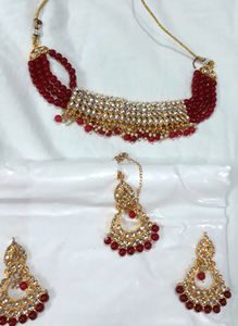 Jewellery Set,kundan And Pearl