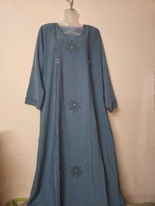 Embellished Blue Kurta