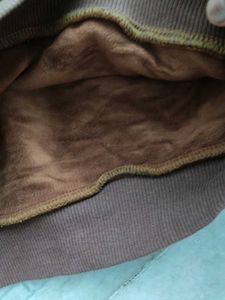 Adidas Brown Velvet Sweatshirt