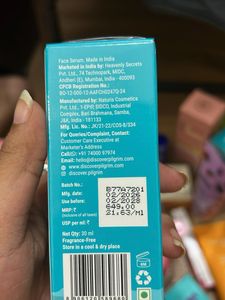 10% Niacinamide face serum