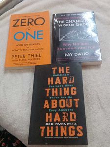3 Business Books: Zero to One, The Changing World