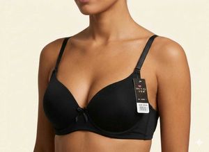 Comfortable Black Everyday Bra