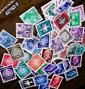 Vintage German Stamps Collection