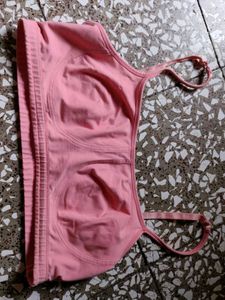 Pink Sports Bra