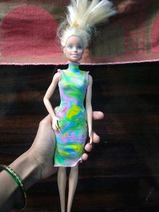 Barbie Doll with Colorful Dress