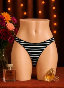 🇳🇿💫🎀Striped Thong Panty