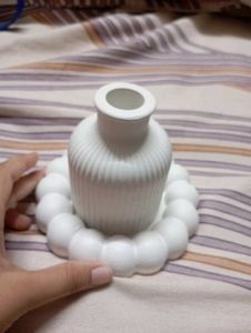 bubble coster with ribber vase x2 quantity
