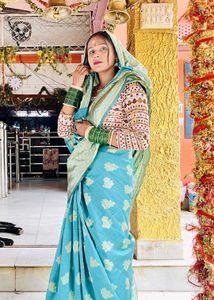 Elegant Blue Saree