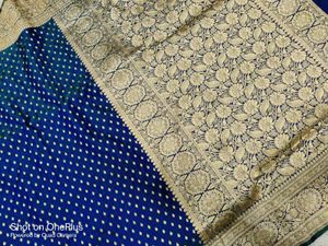 Banarsi Silk Saree Tilak Buti