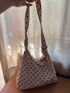 Cute Polka Dot Hobo Bag