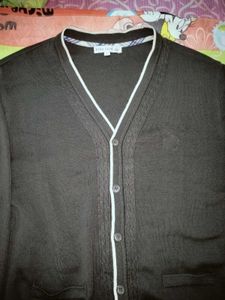 Brown Cardigan Sweater