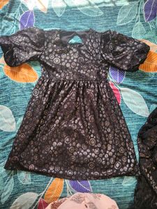 Sparkling Black Party frock on ramzan offer