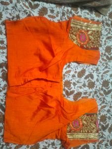 Beautiful Heavy Gotta Patti Work Saree For Sale