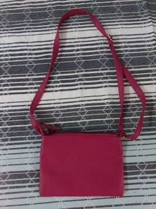 Chic Pink Crossbody Bag