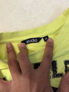 Lime Green "New Orleans 52" Crop Top