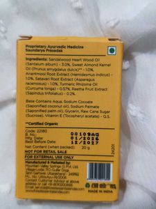 Forest Essentials Luxury Sugar Soap 20g