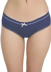 Navy Blue Ribbed Briefs