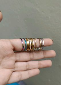 Unique Red Circle Ring
