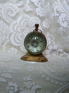 Vintage Brass Compass
